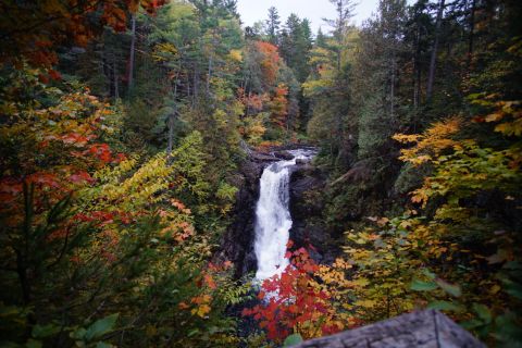 For A Beginner-Friendly Waterfall Trail In Maine That's Great For A Family Hike, Head To Moxie Falls Trail