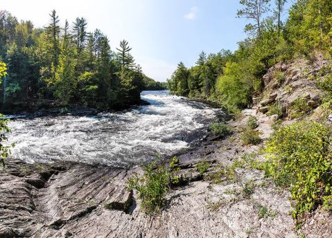 Michigan’s Piers Gorge Is A Beautifully Brilliant Green