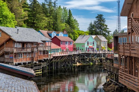 The Historic Inn At Creek Street Is Nestled Along Alaska's Famous Creek Street Boardwalk