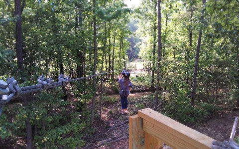 Take A Ride On One Of The Longest Ziplines In Alabama At The Ridge Outdoor Adventure Park