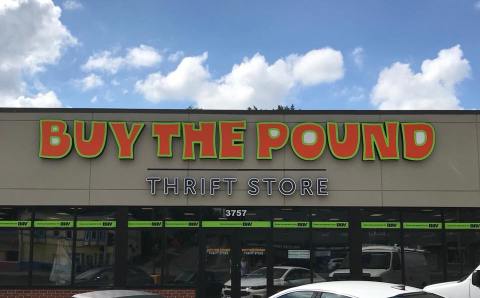 Pay For Your Treasures By The Pound At Buy The Pound Thrift Store In Missouri