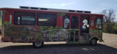 Road Trip To 7 Different Vineyards On The Missouri Wine Trolley