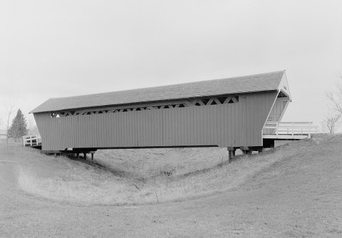 The Oldest Covered Bridge In Iowa Has Been Around Since 1870