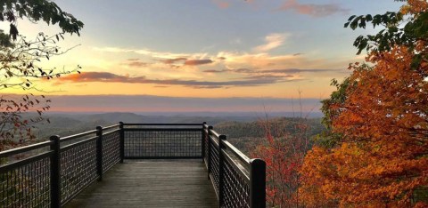 The Canopy Walkway At Kingdom Come State Park Takes You High Above The Kentucky Trees