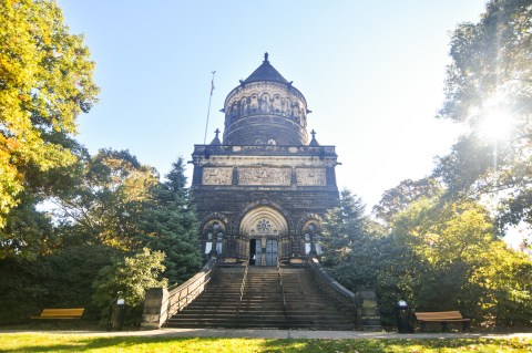 Climb 64 Steps To The Top Of The James A. Garfield Memorial In Cleveland And You Can See All The Way To Lake Erie