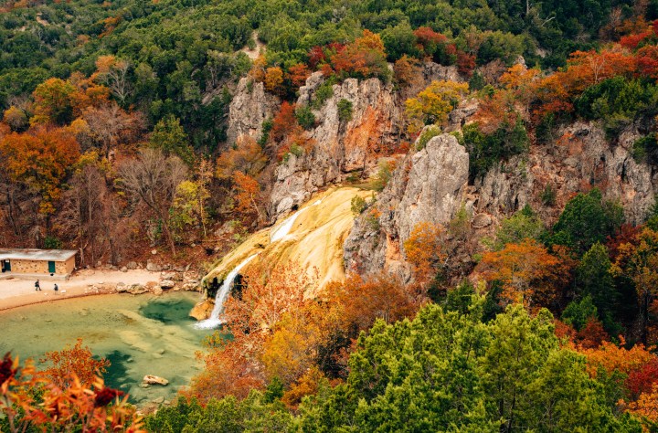 tallest waterfalls in oklahoma