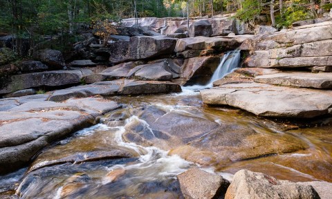 The Beautiful Diana’s Baths Trail Is An Easy 1.3-Mile Hike In New Hampshire That’s Great For Beginners And Kids