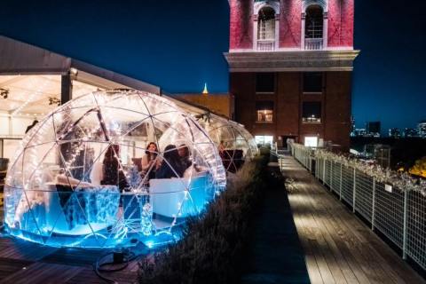 Level Up Your Life In Your Own Private Igloos At Skyline Park Atlanta In Georgia