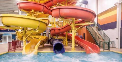 Enjoy A Day Out Of The Cold At Splashdown Dakota Super Slides, An Indoor Water Park In North Dakota