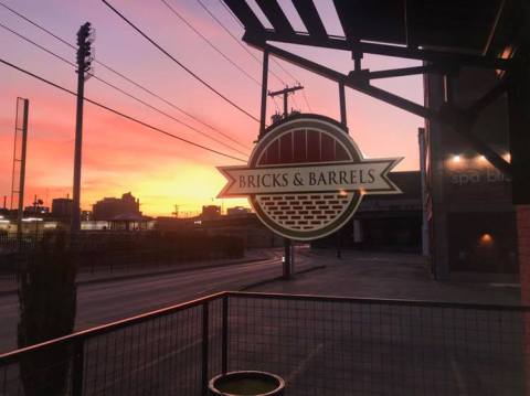 Devour A Delicious Meal Inside A Giant Wine Barrel At Bricks And Barrels In West Virginia