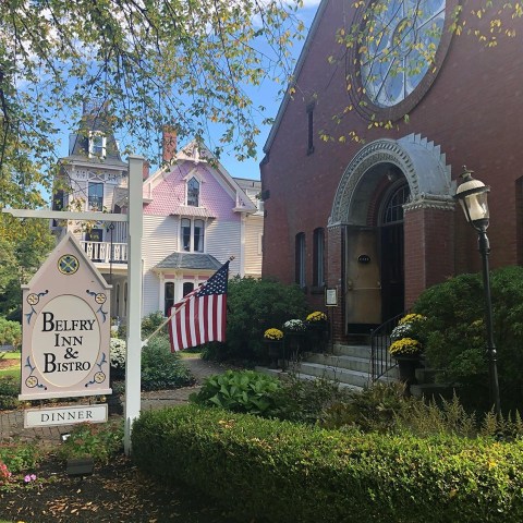 Dine Inside A Charming Church At Belfry Inn & Bistro In Massachusetts