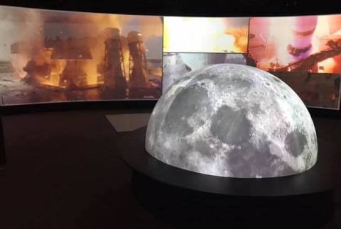 Venture Into Space In The Newest Exhibit At The Cincinnati Museum Center, Destination Moon