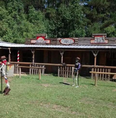 Visit Mississippi's Old West Themed Ghost Town, The Haunted Barn Of Henleyfield, For Some Frightening Fun