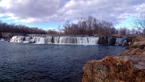 You Can Practically Drive Right Up To The Beautiful Grand Falls In Missouri