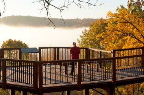 Visit Indian Cave State Park In Nebraska For An Absolutely Beautiful View Of The Fall Colors