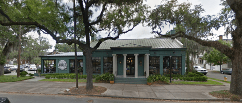 Once A Landmark Bank In Georgia Is Now A Repurposed Restaurant Known As The Vault