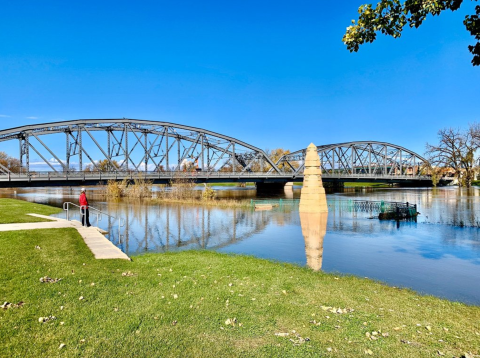 The Flood Memorial Monument In Grand Forks, North Dakota Is Both Sobering And Fascinating To Visit