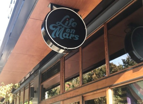 Both A Vinyl Library And A Bar, Life On Mars In Washington Is Truly One-Of-A-Kind