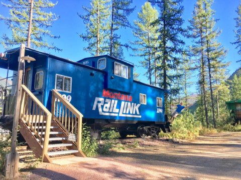 The Izaak Walton Inn In Montana Has Hotel Rooms On Wheels