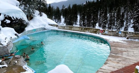 This Primitive Hot Springs Trail In Wyoming Is Everything You Need This Winter