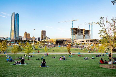 An Urban Oasis Just Opened At Scissortail Park In Oklahoma And It's Perfect For Your Next Outing