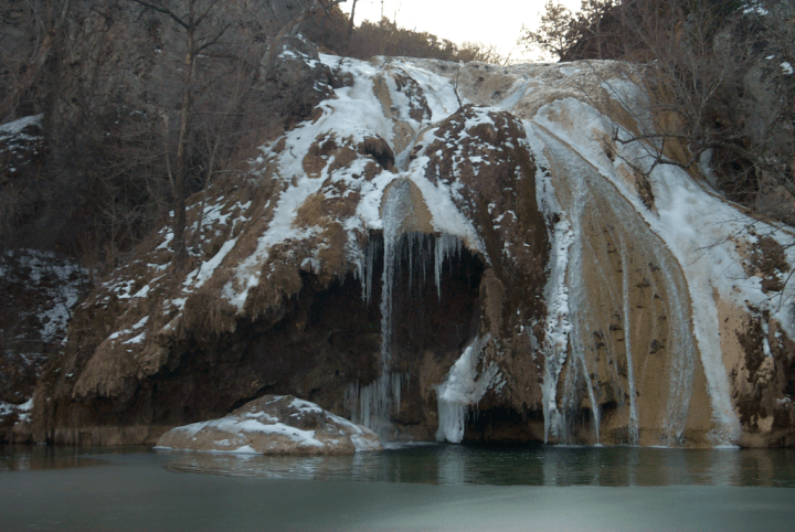 tallest waterfalls in oklahoma