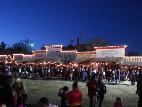 Dodge City, Kansas Has One Of The Most Enchanting Main Streets In The Country At Christmastime