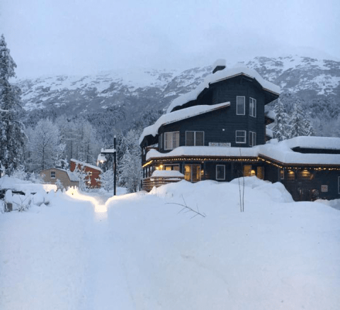 Stay Close To All The Winter Action At The Ski Inn In Girdwood, Alaska