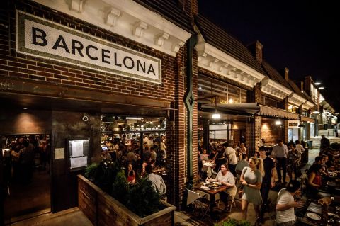 Share A Meal Of Delicious Small Plates At Barcelona Wine Bar, A Gorgeous Mediterranean Restaurant In Nashville