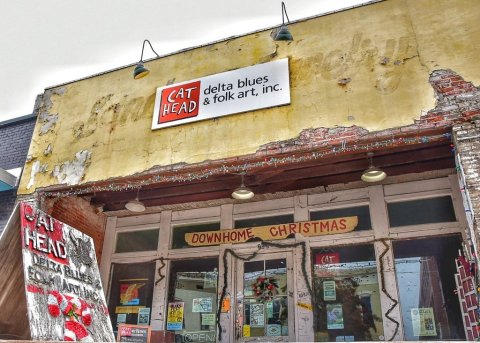 Utterly Unique, You Won't Find A Shop Quirkier Than Mississippi's Cat Head Delta Blues And Folk Art   