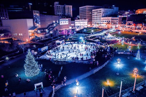 Riding Ice Bikes Just South Of Cleveland Is The Quirkiest Way To Make Wintertime Magical