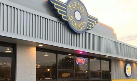 Marvel Over The Mega-Sized Donuts At Flyboy Donuts In South Dakota