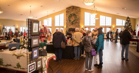 Visit The German Christmas Market At Bluestone Vineyard For Bavarian Snacks And Handmade Gifts