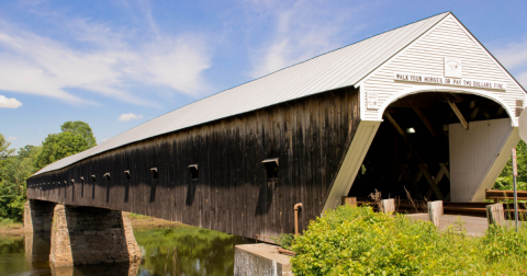 Hop In The Car And Visit 10 Of New Hampshire's Covered Bridges In One Day