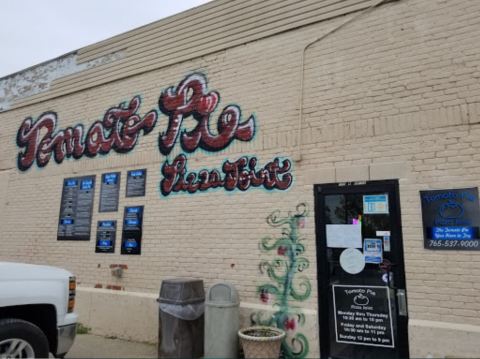 Everything Down To The Marinara Sauce Is Homemade At Tomato Pie Pizza Joint, A Quintessential Small-Town Indiana Pizzeria