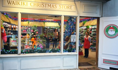 Embrace The Holiday Spirit At The Festive Waikiki Christmas Store In Hawaii