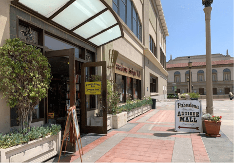 Absolutely Gigantic, You Could Easily Spend All Day Shopping At Pasadena Antique Mall In Southern California