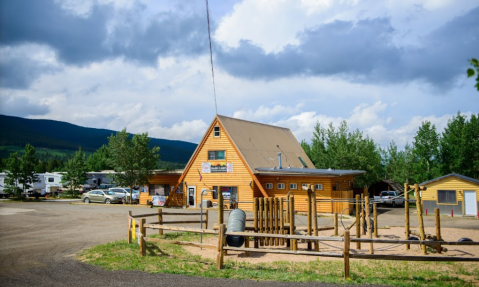 The Most Unique Campground In Colorado Is The Magical Base Camp at Golden Gate Canyon