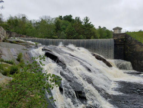 You Can Practically Drive Right Up To The Beautiful Ponaganset Falls In Rhode Island