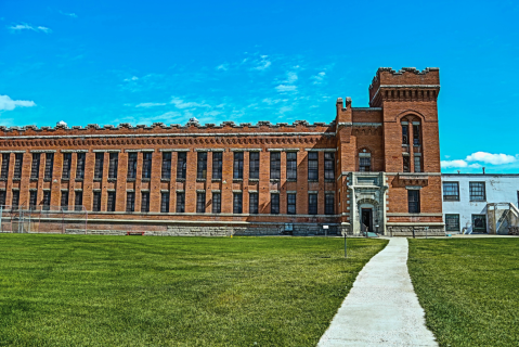 A Night Inside The Haunted Old Montana State Prison Isn't For The Faint Of Heart