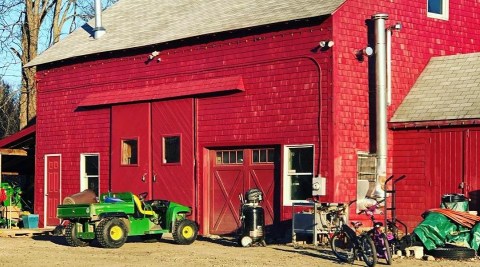 Sip Barn-Brewed Beers At Tilted Barn Brewery In Rhode Island