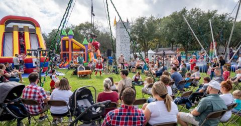 Stroll Through A Magical Christmas Market At The Tomball German Festival In Texas