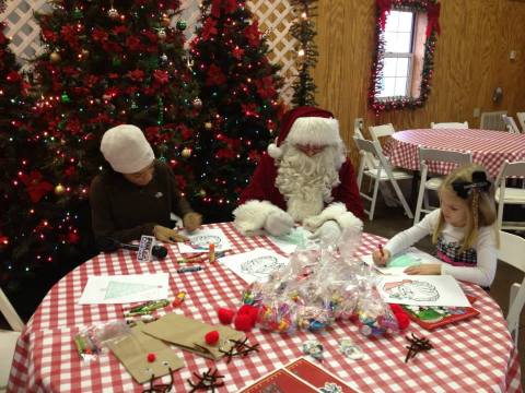 Your Whole Family Can Enjoy Eating Pancakes With Santa At Orr Family Farm In Oklahoma