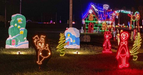 Visit Festival Of Lights, A Mesmerizing Christmas Display Near Buffalo With Thousands Of Glittering Lights