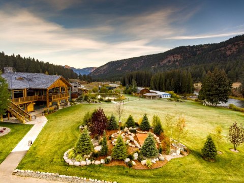 Have A Memorable Stay At Rainbow Ranch Lodge In Montana, A Former Working Cattle Ranch