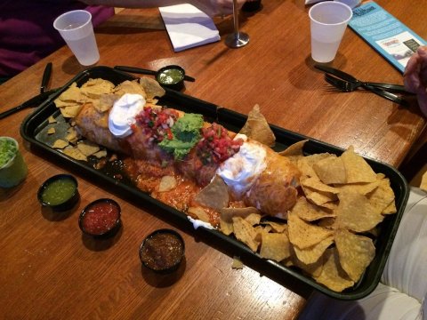 See If You Can Finish The 4-Pound Burrito At Surf Taco In New Jersey