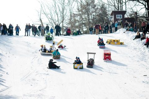 If You Only Attend One Festival In Michigan This Winter, Make It The Fun-Filled Grand Haven Winterfest