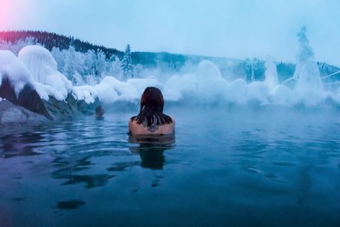 Chena Hot Springs Is One Of The Gorgeous Hot Springs In Alaska You Can Still Visit In The Wintertime