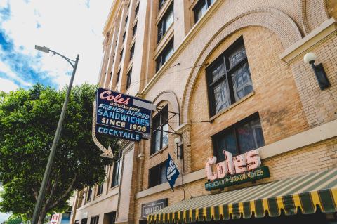 Dig Into A Drool-Worthy French Dip Sandwich At Cole's, An Old-School Restaurant In Southern California