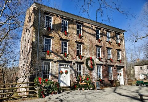 Stroll Back In Time At This Christmas Lantern Tour Of New Jersey's Allaire Village